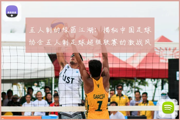 五人制的绿茵江湖：揭秘中国足球协会五人制足球超级联赛的激战风云
